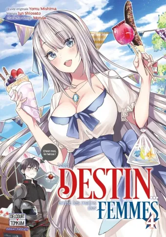 Couverture du manga Mon destin… entre les mains des femmes Tome 4
