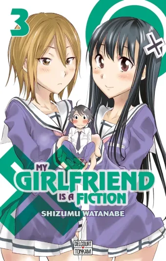 Couverture du manga My girlfriend is a fiction Tome 3
