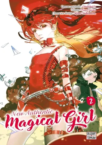 Couverture du manga New authentic magical girl Tome 2