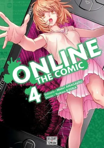 Couverture du manga Online – the comic Tome 4