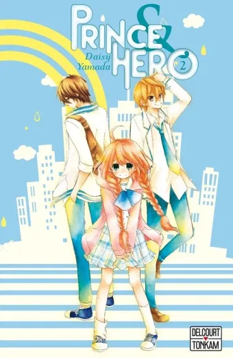 Couverture du manga Prince & hero Tome 2