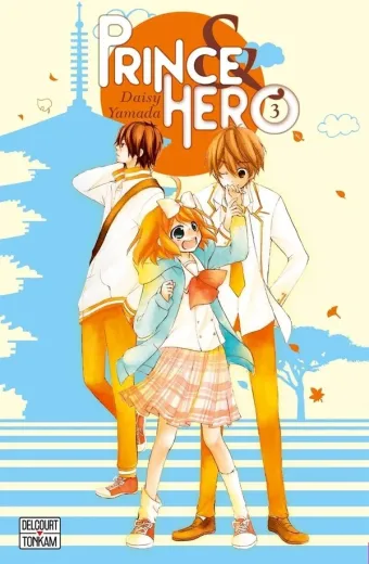 Couverture du manga Prince & hero Tome 3