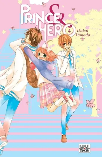 Couverture du manga Prince & hero Tome 4