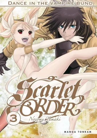 Couverture du manga Scarlet order – dance in the Vampire Bund Tome 3