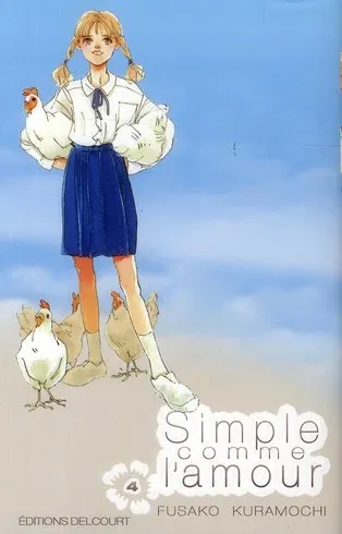 Couverture du manga Simple comme l’amour Tome 4