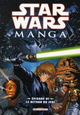 Couverture du manga Star wars manga Tome 6, « Le retour du Jedi »