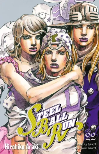 Couverture du manga Steel ball run Tome 22, « Break my heart, break your heart »