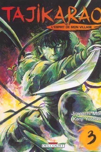 Couverture du manga Tajikarao Tome 3, « Les rizières asséchées »