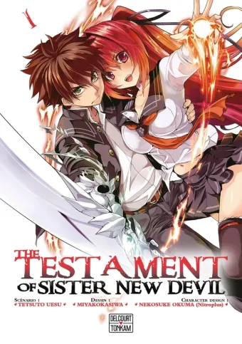 Couverture du manga The testament of sister New Devil Tome 1