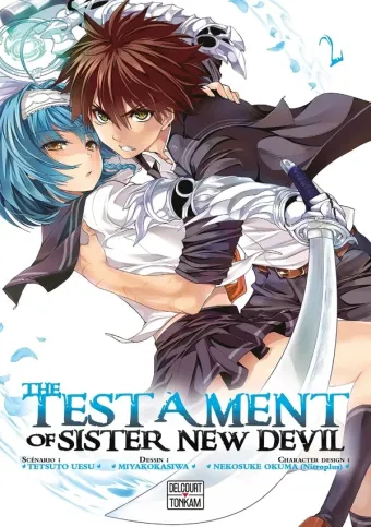 Couverture du manga The testament of sister New Devil Tome 2