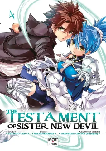 Couverture du manga The testament of sister New Devil Tome 4