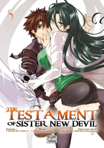 Couverture du manga The testament of sister New Devil Tome 5
