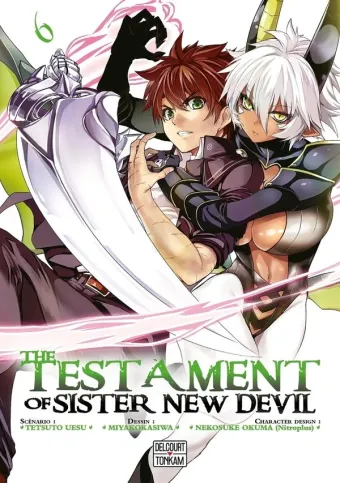 Couverture du manga The testament of sister New Devil Tome 6