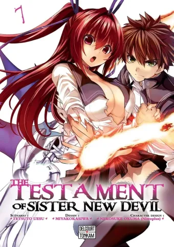 Couverture du manga The testament of sister New Devil Tome 7