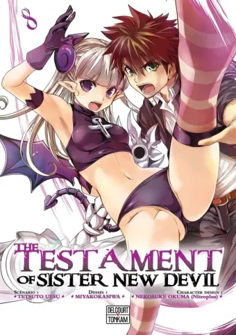 Couverture du manga The testament of sister New Devil Tome 8
