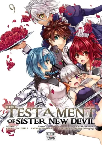 Couverture du manga The testament of sister New Devil Tome 9