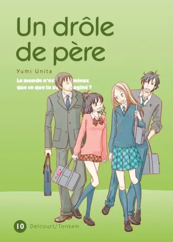 Couverture du manga Un drôle de père Tome 10