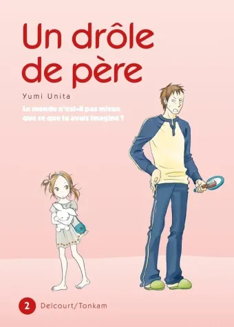 Couverture du manga Un drôle de père Tome 2