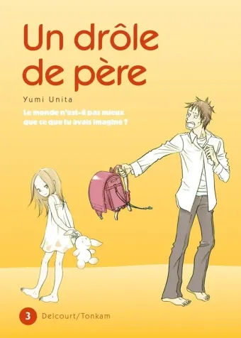 Couverture du manga Un drôle de père Tome 3