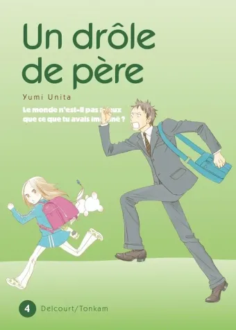 Couverture du manga Un drôle de père Tome 4