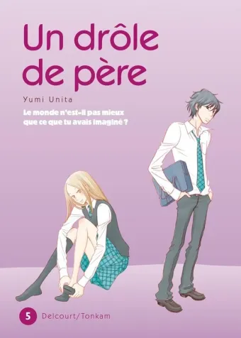Couverture du manga Un drôle de père Tome 5