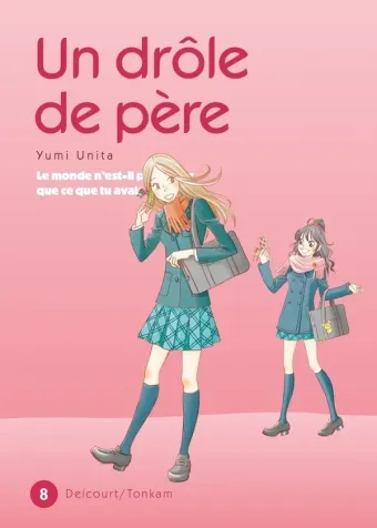 Couverture du manga Un drôle de père Tome 8