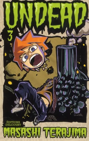 Couverture du manga Undead Tome 3