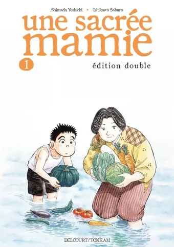 Couverture du manga Une sacrée mamie Tome 1