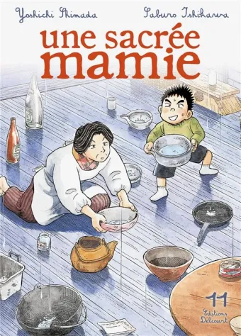 Couverture du manga Une sacrée mamie Tome 11