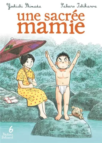 Couverture du manga Une sacrée mamie Tome 6