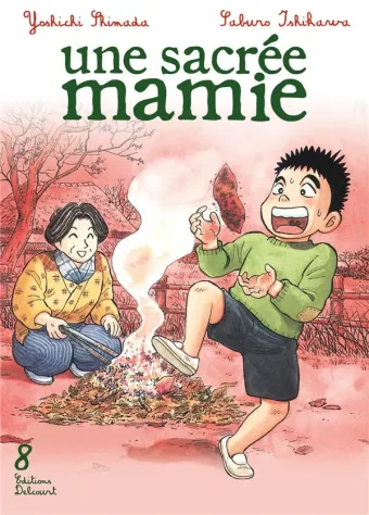 Couverture du manga Une sacrée mamie Tome 8