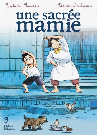 Couverture du manga Une sacrée mamie Tome 9