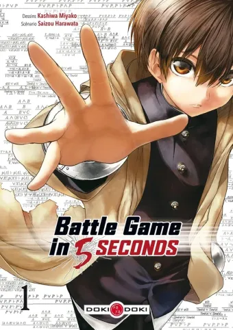Couverture du manga Battle game in 5 seconds Tome 1