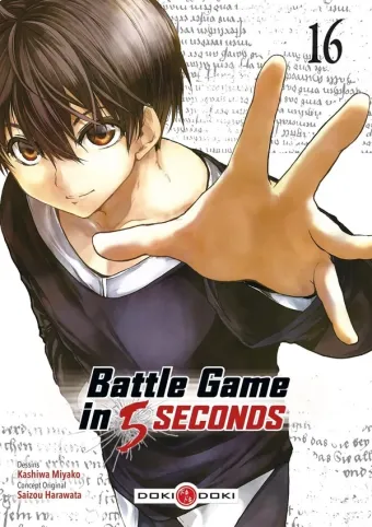 Couverture du manga Battle game in 5 seconds Tome 16
