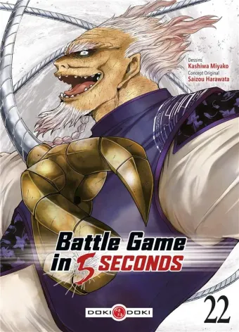 Couverture du manga Battle game in 5 seconds Tome 22