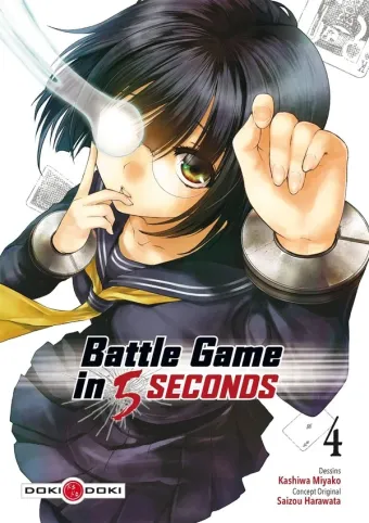 Couverture du manga Battle game in 5 seconds Tome 4