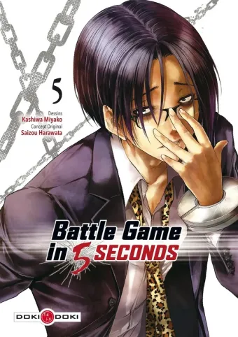 Couverture du manga Battle game in 5 seconds Tome 5