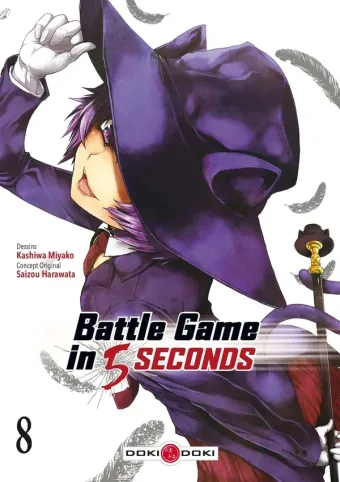 Couverture du manga Battle game in 5 seconds Tome 8