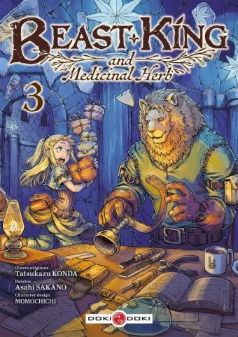 Couverture du manga Beast king and medicinal herb Tome 3