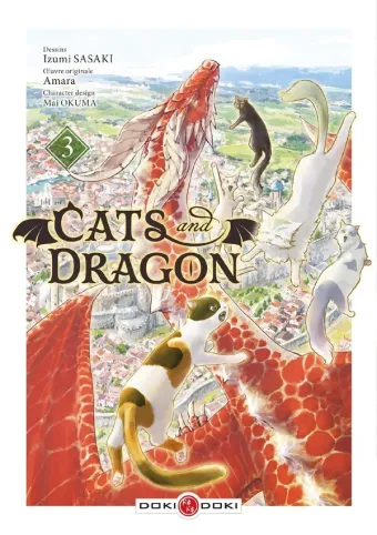 Couverture du manga Cats and Dragon Tome 3
