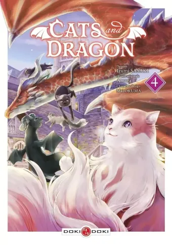 Couverture du manga Cats and Dragon Tome 4