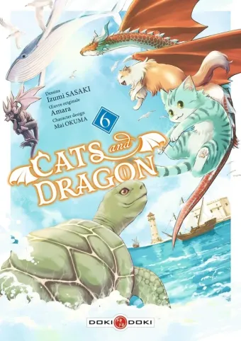 Couverture du manga Cats and Dragon Tome 6