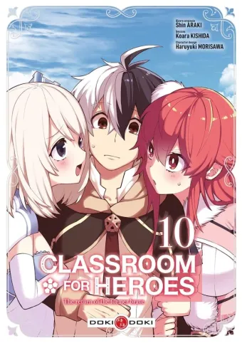Couverture du manga Classroom for heroes – the return of the former brave Tome 10