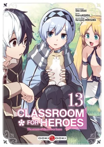 Couverture du manga Classroom for heroes – the return of the former brave Tome 13