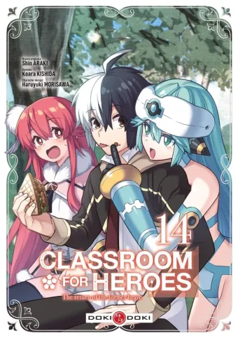 Couverture du manga Classroom for heroes – the return of the former brave Tome 14