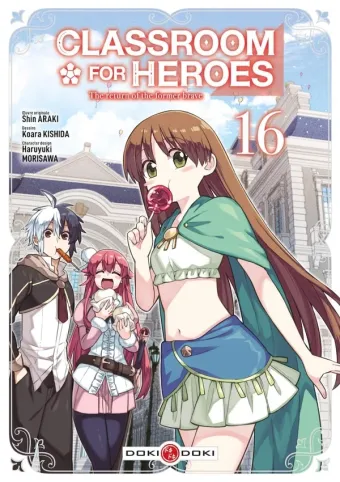Couverture du manga Classroom for heroes – the return of the former brave Tome 16