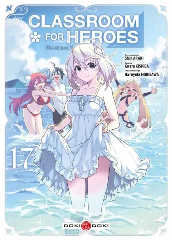 Couverture du manga Classroom for heroes – the return of the former brave Tome 17