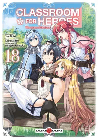 Couverture du manga Classroom for heroes – the return of the former brave Tome 18