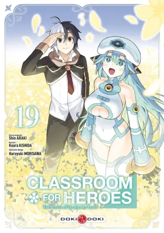 Couverture du manga Classroom for heroes – the return of the former brave Tome 19