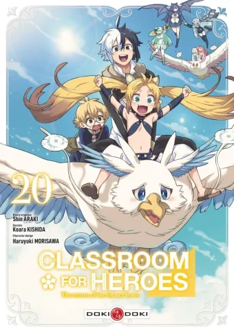 Couverture du manga Classroom for heroes – the return of the former brave Tome 20